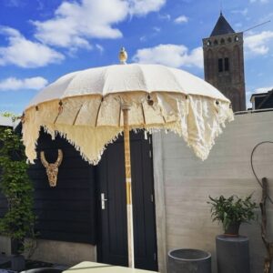 Linnen Katoenen Ibiza Parasol 184 cm