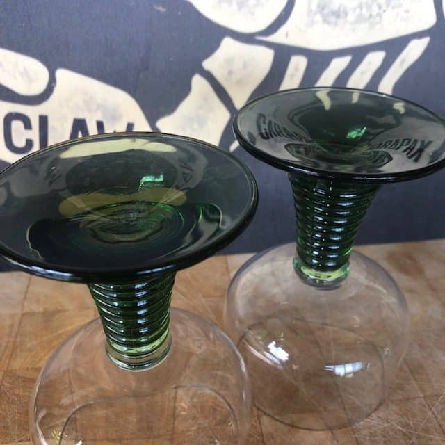 Vintage Roemer Wijnglas Groen 13,5cm