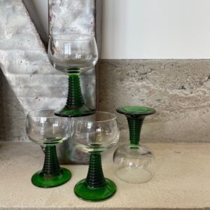 Vintage Roemer Wijnglas Groen Small