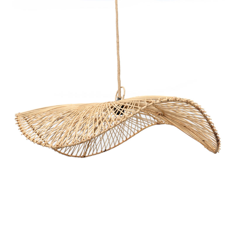 Product foto van Bamboe Hanglamp The Chapeau Pendant - Natural - L