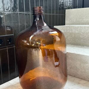 XXL Vintage Bruine Gistfles