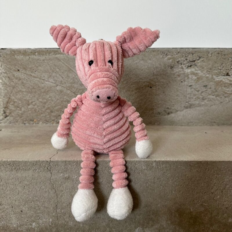 Rose Zachte Knuffel Varken