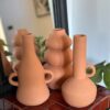 Terracotta Marokkaanse Kandelaar Vaas