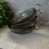 Vintage Schaaltje Rookglas met Oor