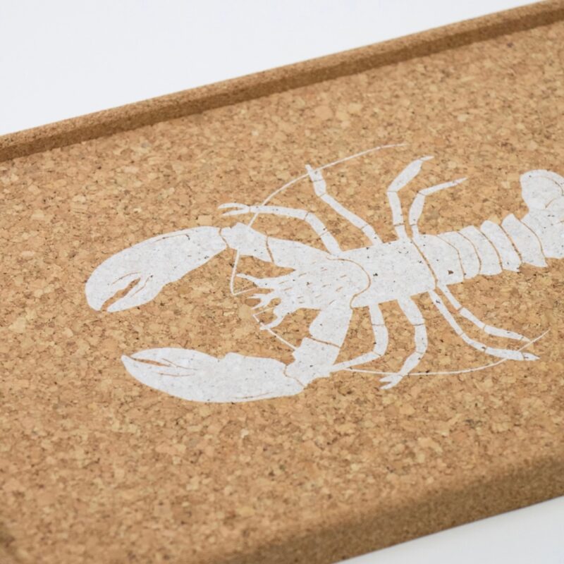 Dienblad Wandbord Kurk Lobster Kreeft