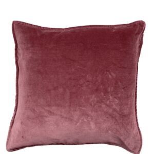 Velvet Kussen Oud Roze 50x50cm