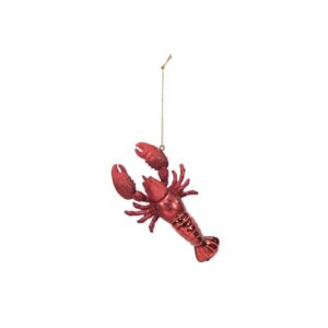 Kerstboomhanger Kreeft 13cm Kerstbal Glas