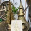 wandtegeltje Kerstboom 10 x 10cm