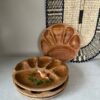 Vintage Fonduebord Teakhout