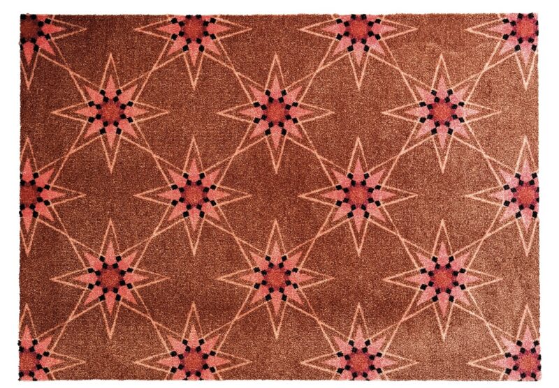 Deurmat Star Caramel 60x85cm