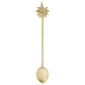 Gouden Lepel met Palmboom 18cm