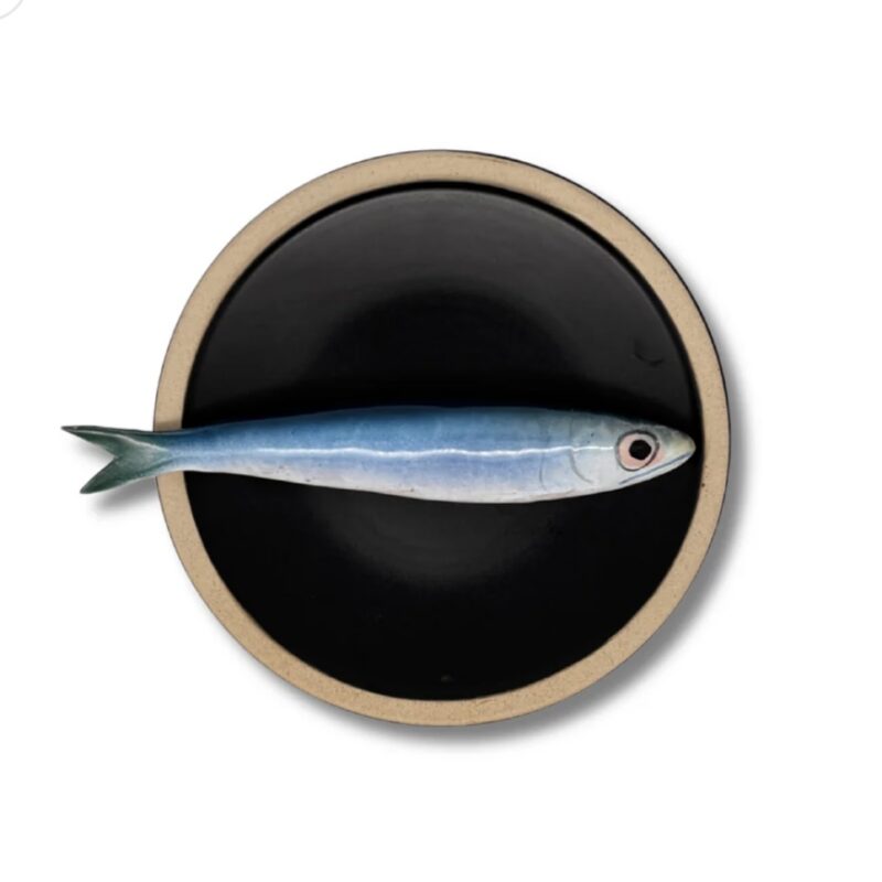Rond Visbord Sardine 15cm