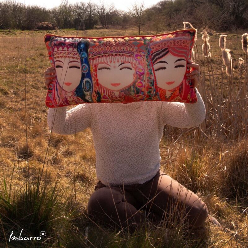 Boho Kussen Shaila 35x70cm