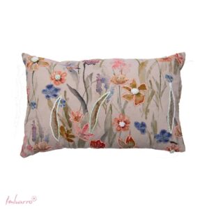 Gebloemd Kussen Evaline 40x60cm