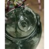 Glazen Vaas Vis Gerookt Glas 17cm