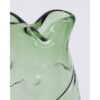 Glazen Vaas Vis Gerookt Glas 27cm