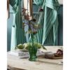 Glazen Vaas Vis Gerookt Glas 27cm