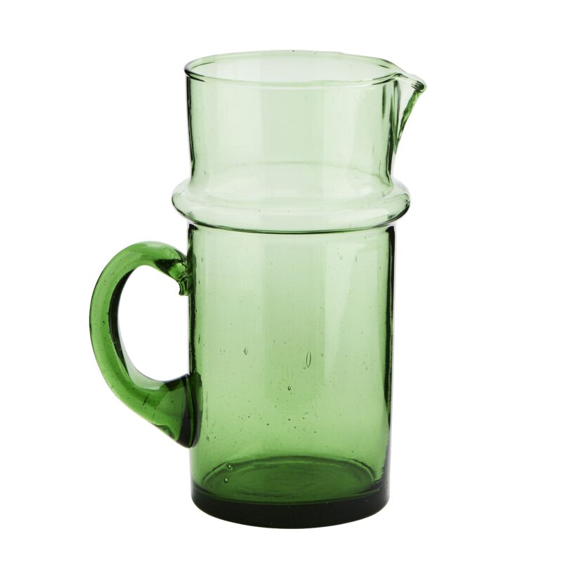 Groen Glazen Marokkaanse Karaf 1L