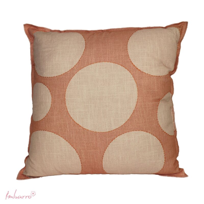 Kussen Dots Roze 60x60cm