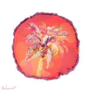 Rond Kussen Palmboom 40cm
