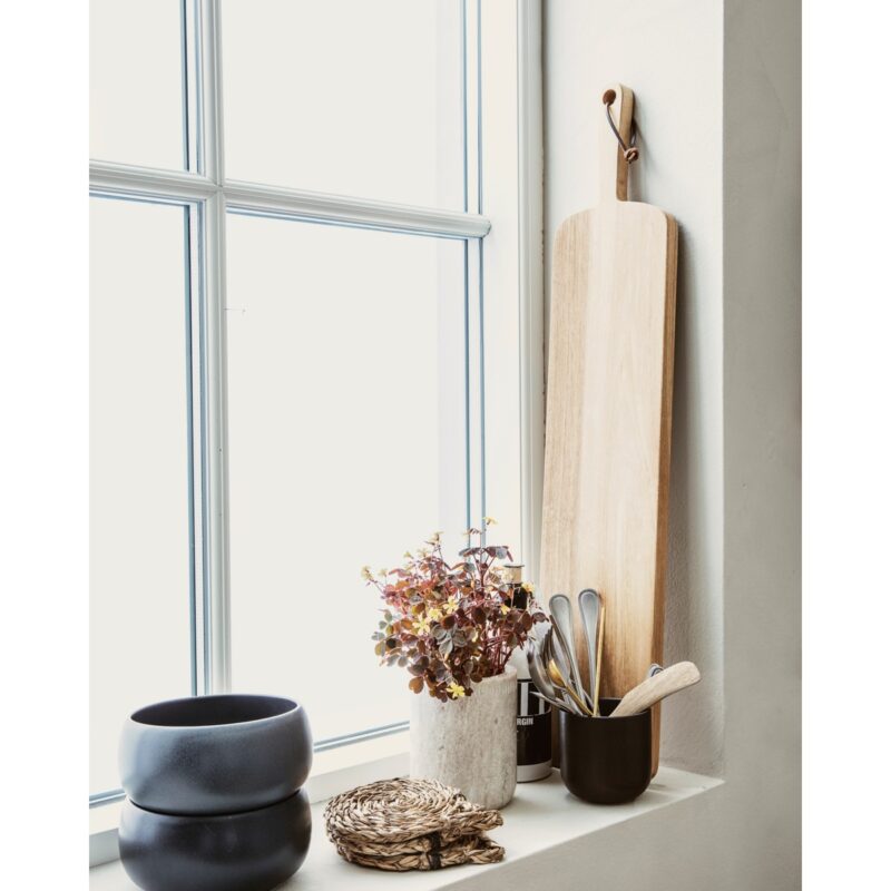 Tapasplank Acaciahout Leer 73cm