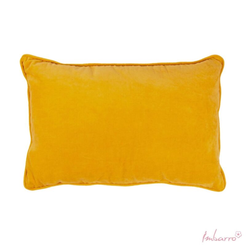 Geel Velvet Kussen Lala 40x60cm