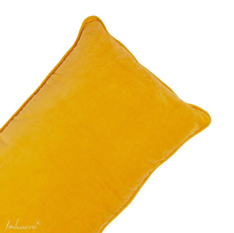 Geel Velvet Kussen Lala 40x60cm