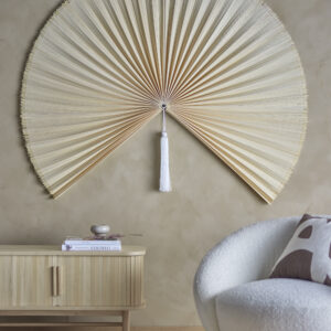 XXL Bamboe Wandhanger Waaier 150cm