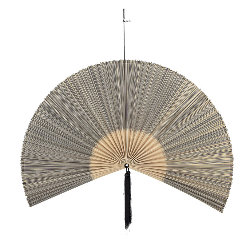 XL Bamboe Wandhanger Waaier 145cm