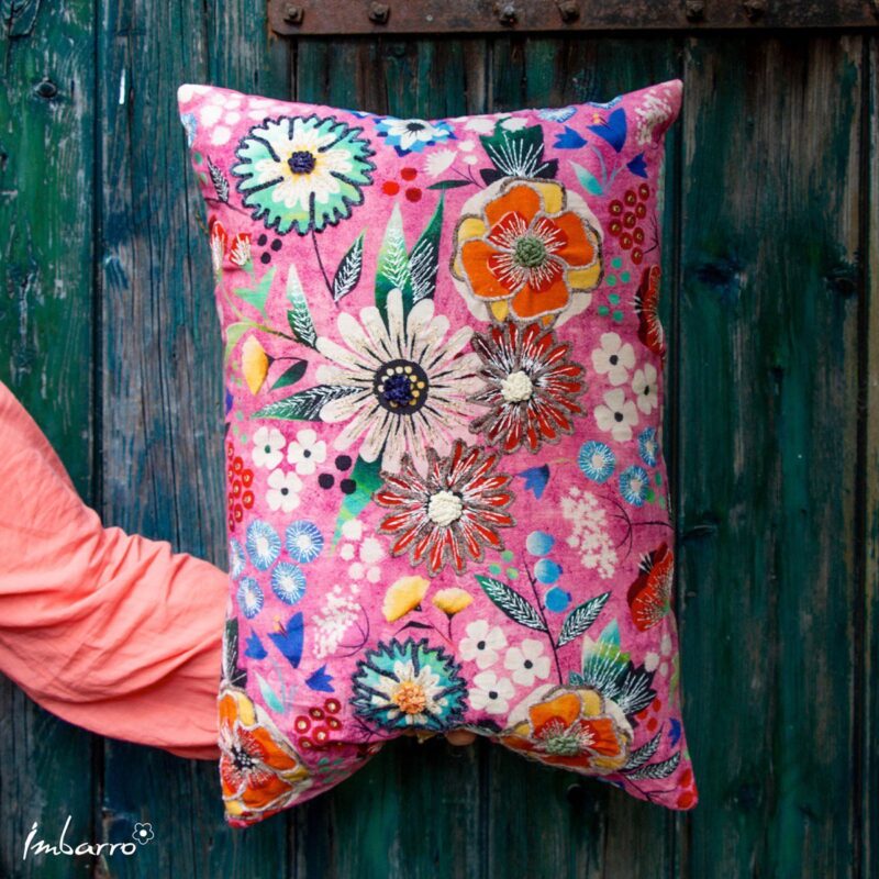 Gebloemd Kussen Valentine 40x60cm