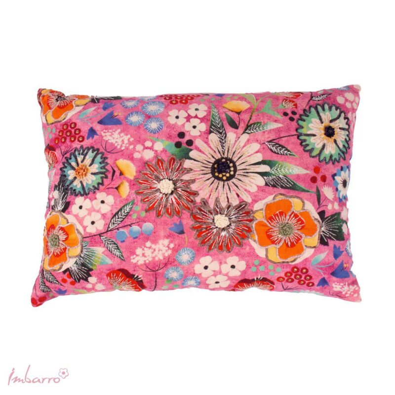Gebloemd Kussen Valentine 40x60cm