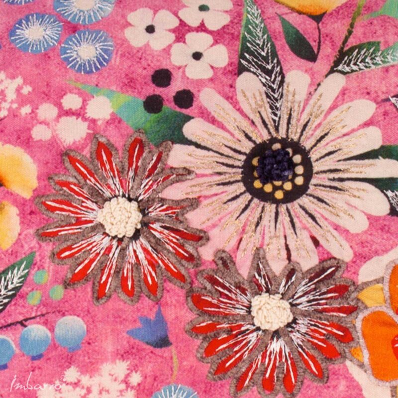 Gebloemd Kussen Valentine 40x60cm