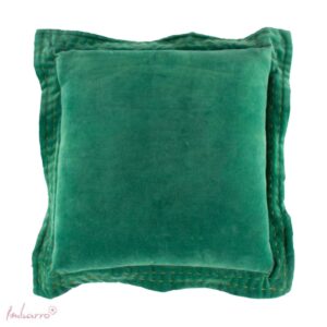 Groen Velvet Kussen Femm 50x50cm