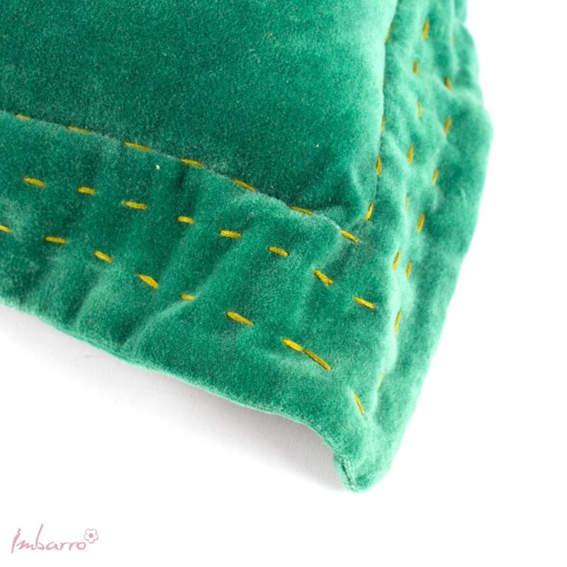Groen Velvet Kussen Femm 50x50cm