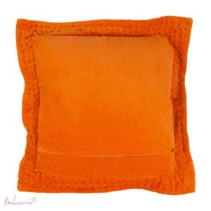 Oranje Velvet Kussen Femm 50x50cm