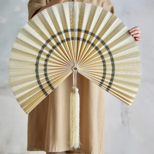 XL 59cm Bamboe Wandhanger Waaier