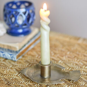 Gouden Vis Kandelaar 15cm