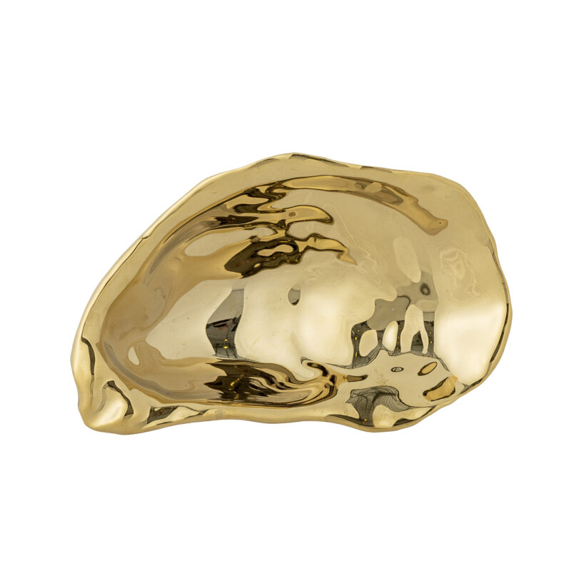 Oesterschaaltje Goud Keramiek 12,5cm