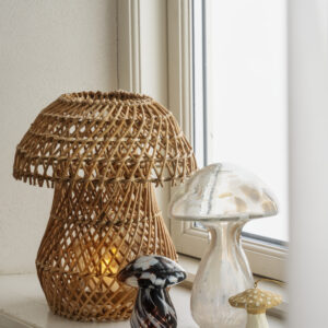 Rotan Lantaarn Paddestoel 28cm