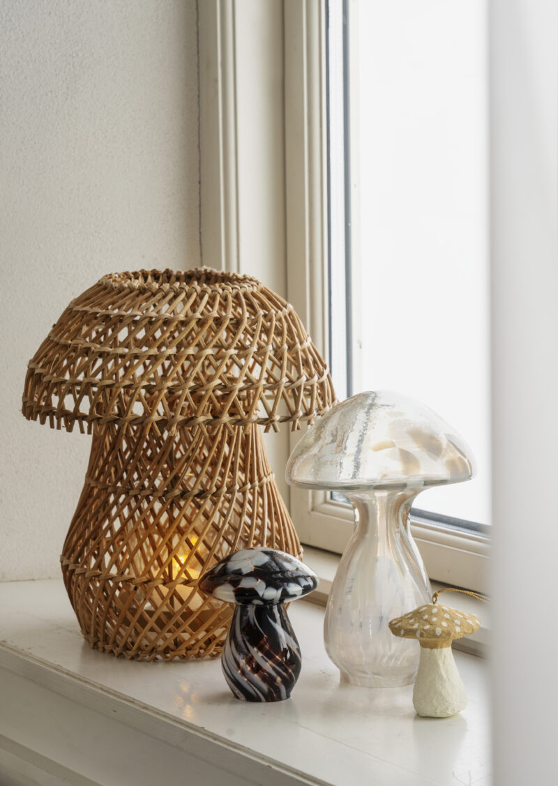 Rotan Lantaarn Paddestoel 28cm