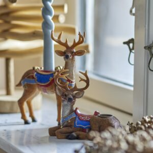 Set van 2 Rendier Kandelaren