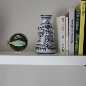 1150 Visbord Salpa Donker Groen Bordje 12cm