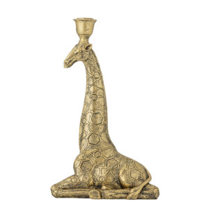 Gouden Giraffe Kandelaar 32cm