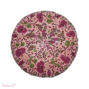 Rond Kussen Eleana Pink 47cm