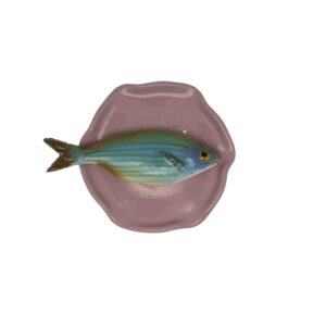 1410 Visbord Salpa Piccolo Handmade Bordje Lila 11cm