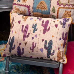 Jacquard Kussen Cactus 35x50cm