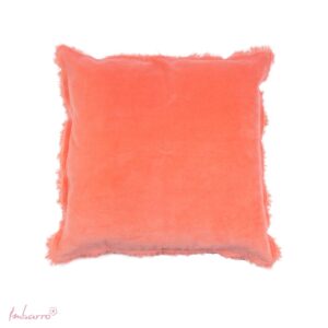 Kussen Franjes Coral 45x45cm