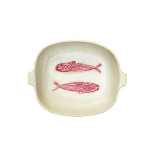 Ovenschaal Rode Vissen 22cm