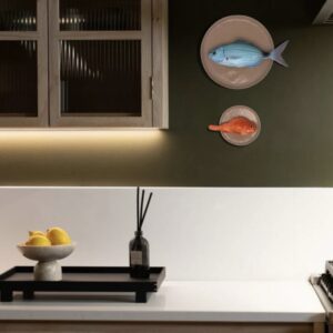 1279 Visbord Occhiata Roze Bord 20cm