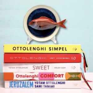 1284 Rond Visbord Pagello Blauw bord 17cm